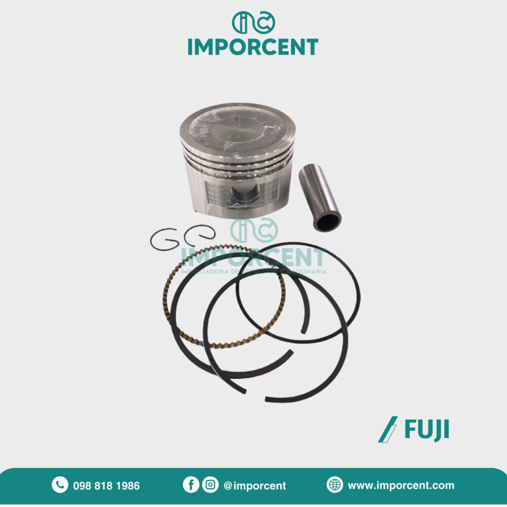 PISTON KIT STANDAR TIPO HONDA 6.5 GX160 FUJI Imporcent