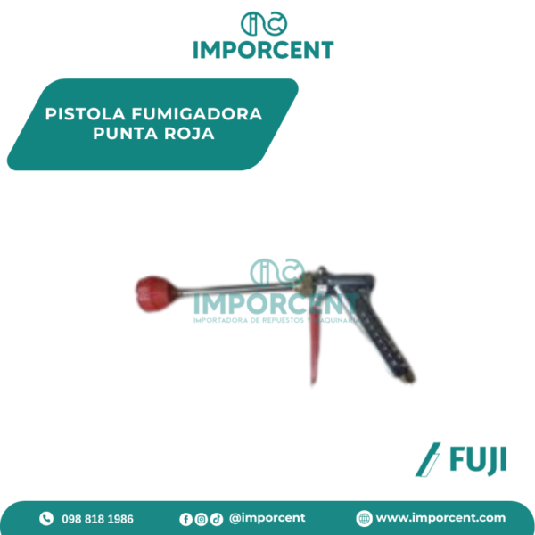 PISTOLA FUMIGADORA PUNTA ROJA
