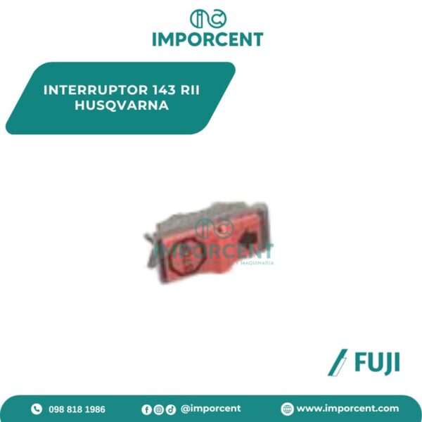 INTERRUPTOR  143 RII HUSQVARNA