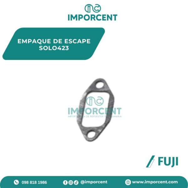 EMPAQUE DE ESCAPE SOLO423