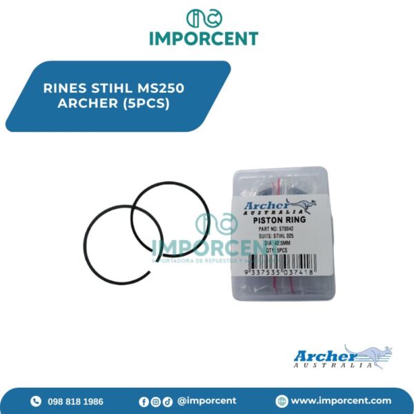RINES STIHL MS250 ARCHER (5PCS)