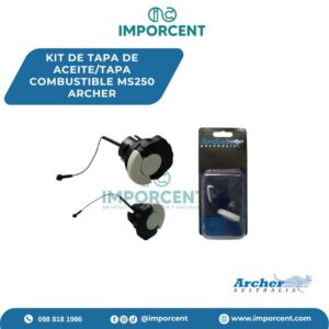 KIT DE TAPA DE ACEITE/TAPA COMBUSTIBLE MS250 ARCHER