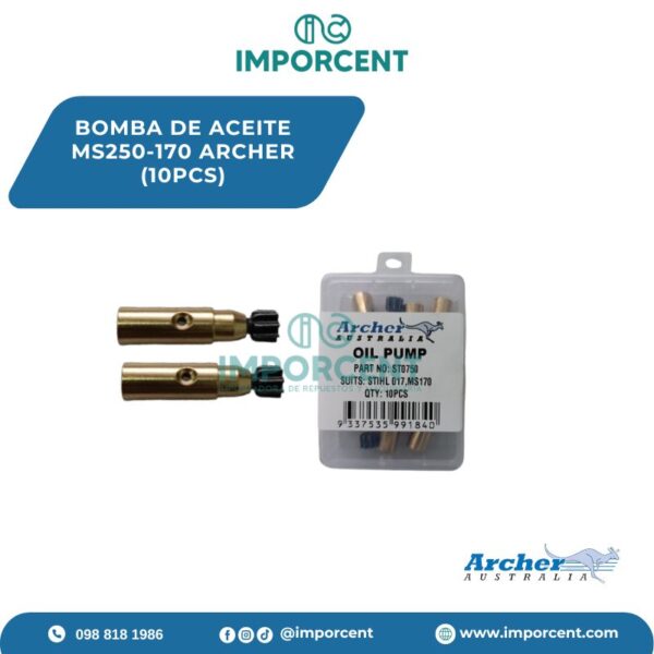 BOMBA DE ACEITE  MS250-170 ARCHER (10PCS)