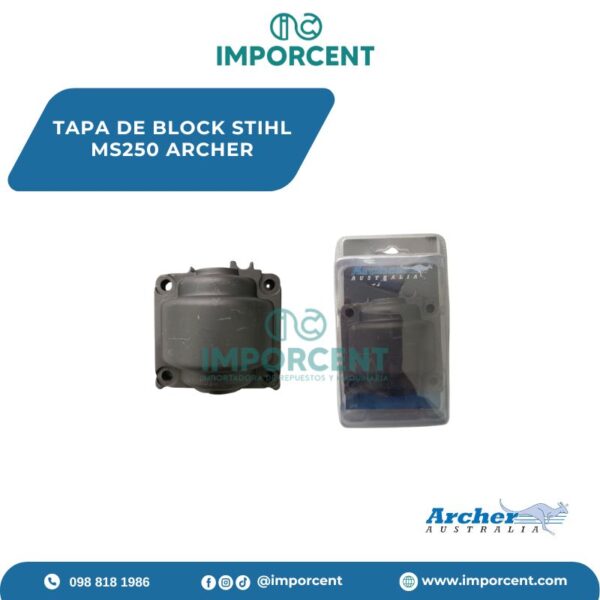 TAPA DE BLOCK STIHL MS250 ARCHER