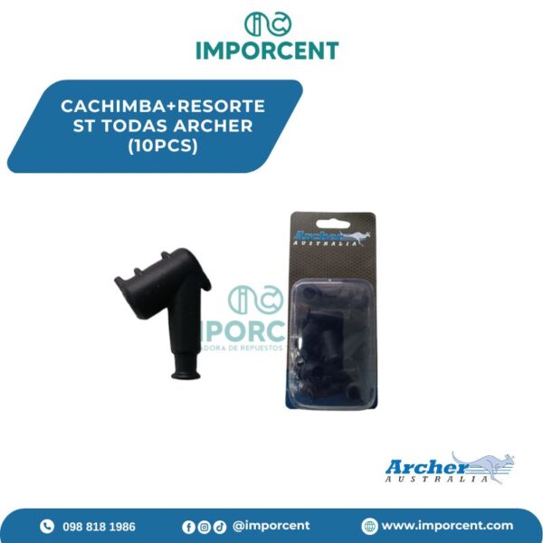 CACHIMBA+RESORTE ST TODAS ARCHER (10PCS)