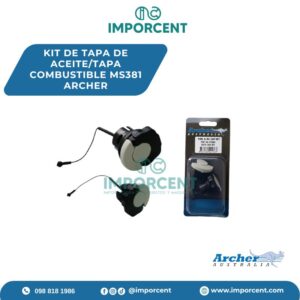KIT DE TAPA DE ACEITE/TAPA COMBUSTIBLE MS381 ARCHER