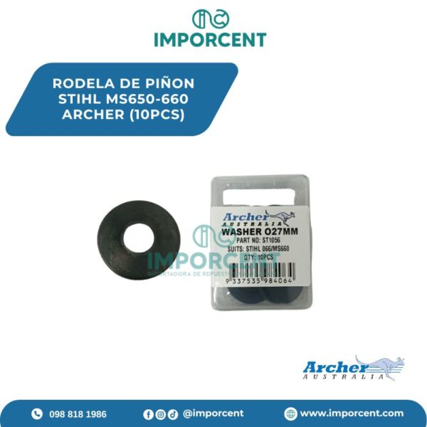 RODELA DE PIÑON STIHL  MS650-660 ARCHER (10PCS)